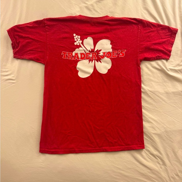 Trader Joe’s Tee Shirt - Red - Picture 2 of 3